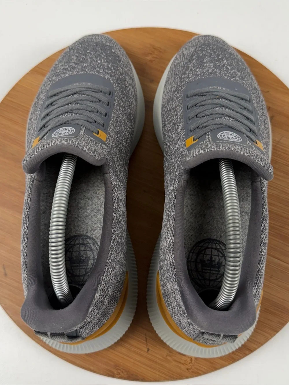 Peter Millar Hyperlight Apollo Gray Knit Sneakers